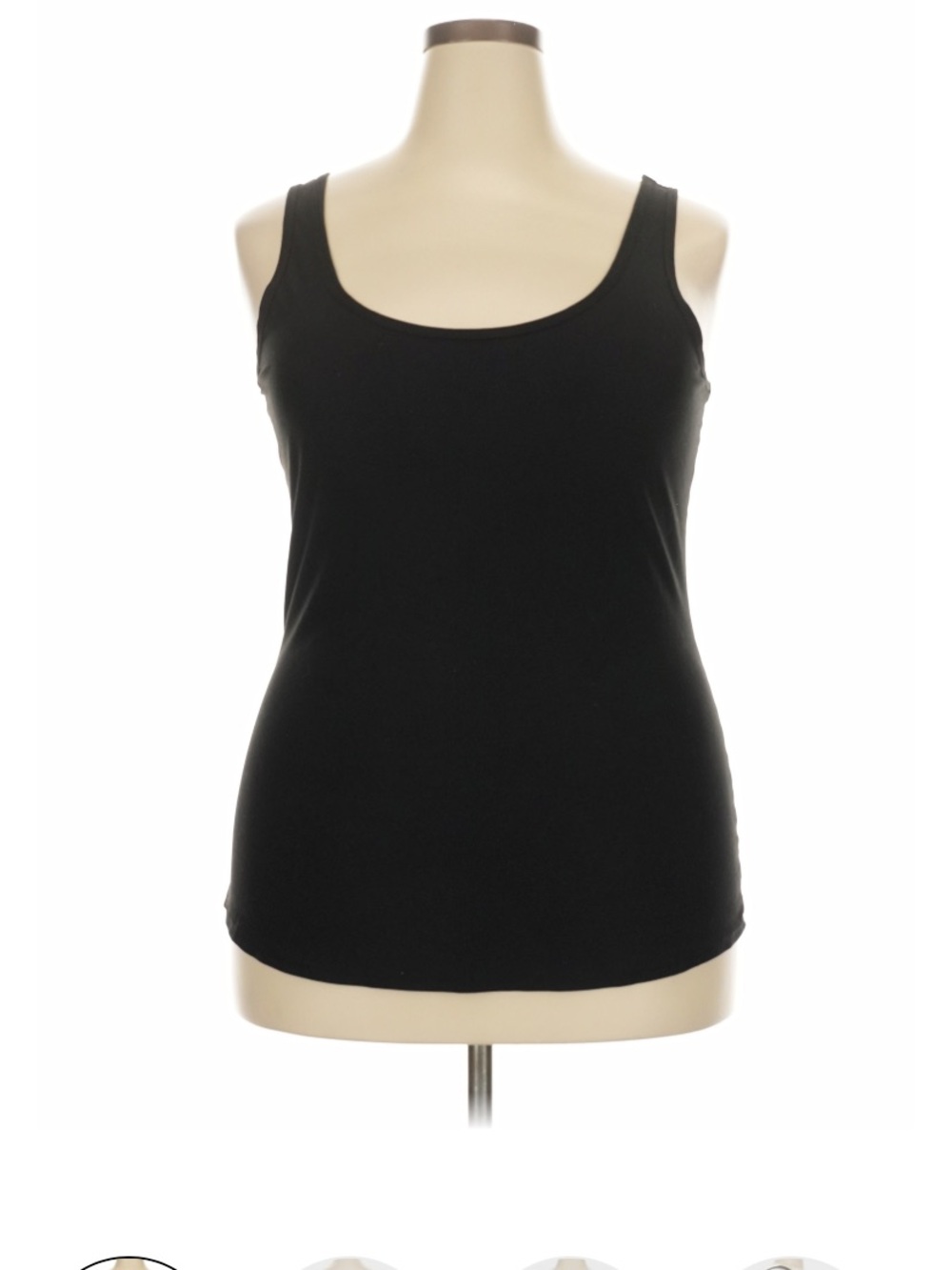 No Boundaries Black Scoop Neck Tank Top